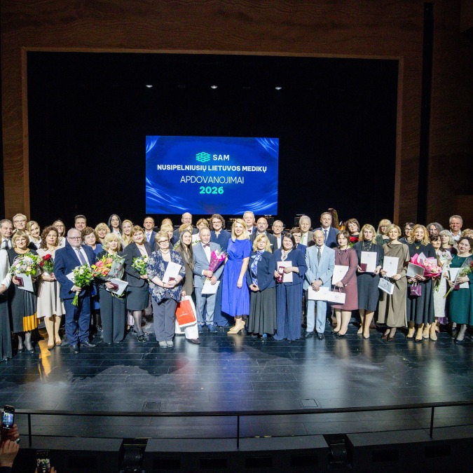 KUL profesionalai – tarp SAM apdovanotų Nusipelniusių Lietuvos medikų