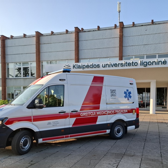 Saugesnei pacientų kelionei – naujas KUL automobilis