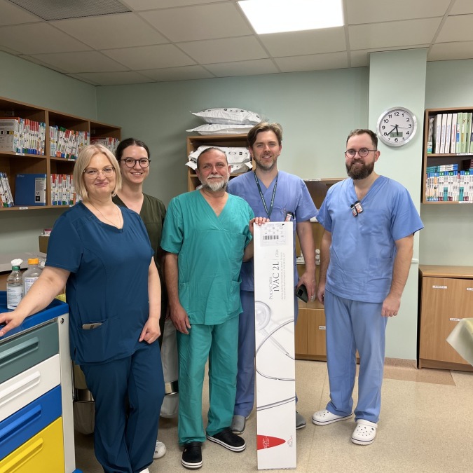 KUL intervenciniai kardiologai pritaikė kairįjį skilvelį asistuojantį prietaisą