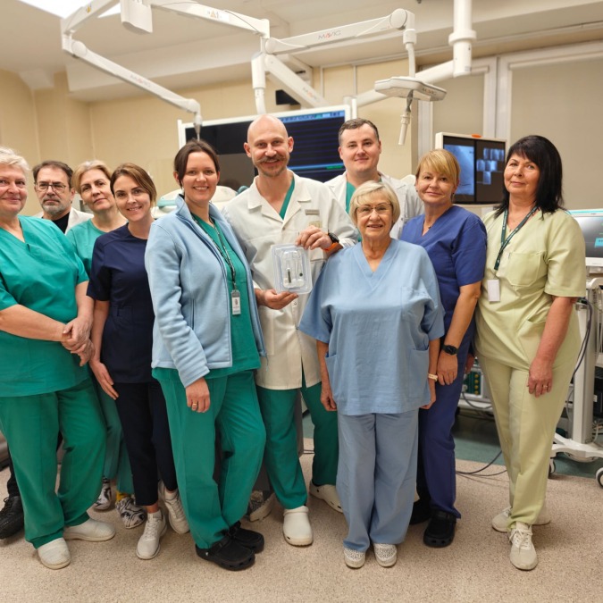 KUL kardiologai pritaikė naują diagnostikos ir gydymo metodą