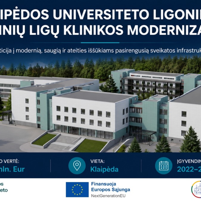 KUL pristatė modernizuotą Infekcinių ligų centrą – strateginę investiciją į Vakarų Lietuvos sveikatos saugumą