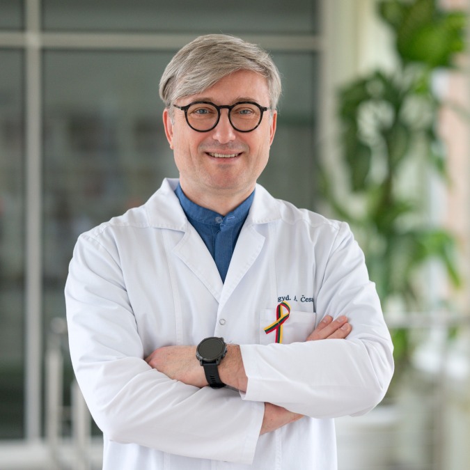 KUL Onkologijos ir hematologijos klinikos vadovas A. Česas paskirtas Nacionalinės vėžio tarybos pirmininko pavaduotoju