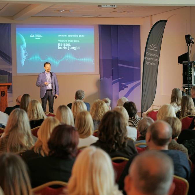 Minint Pasaulinę balso dieną KUL subūrė medikus ir scenos profesionalus