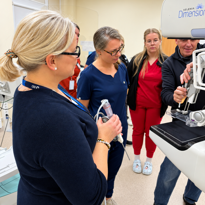 KUL specialistai mokosi taikyti pažangius krūties ligų diagnostikos metodus