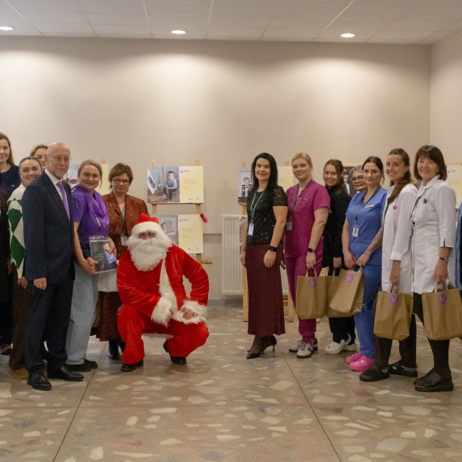 Neišnešiotukas  ligoninėje pristatė įkvepiančią parodą