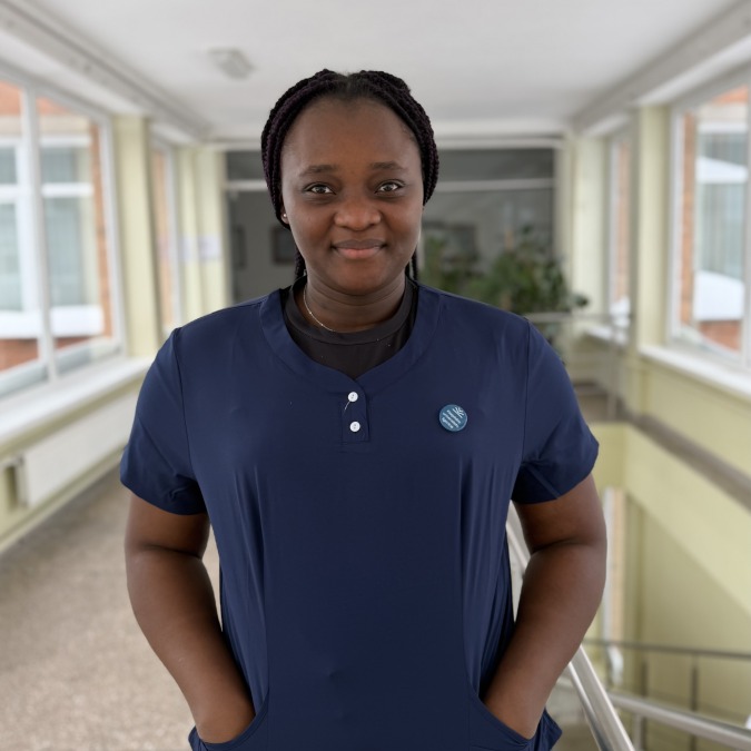 Nigerietė slaugytoja atrado Klaipėdą ir KUL