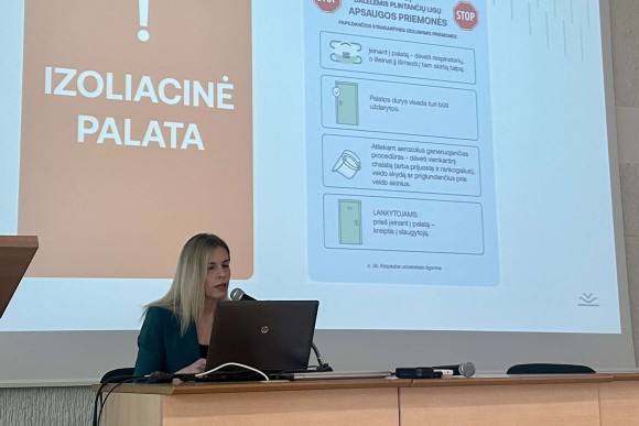 Atnaujino žinias apie infekcijų kontrolę 0002